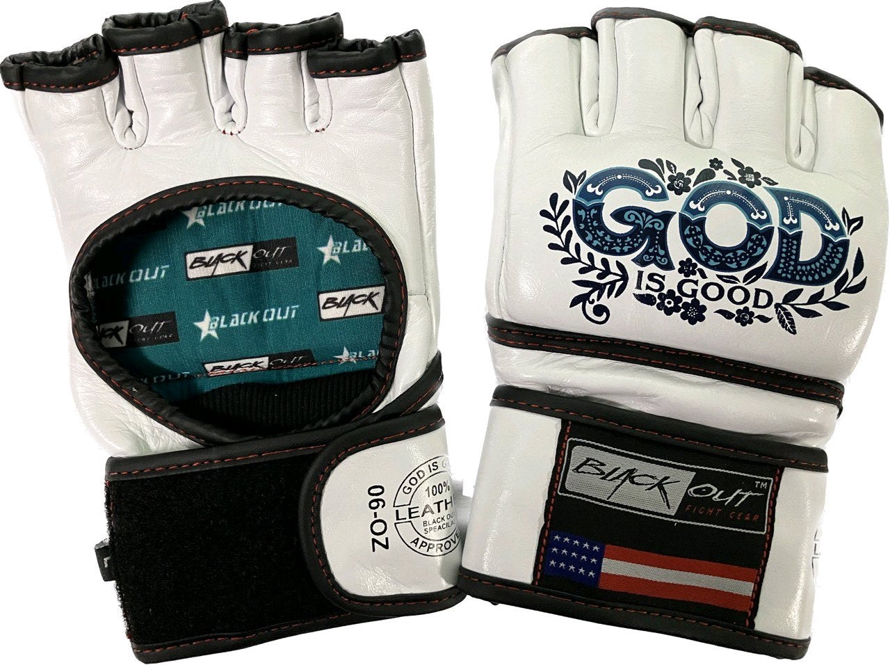 God is Good MMA Gloves 6oz. LIMITED EDITION