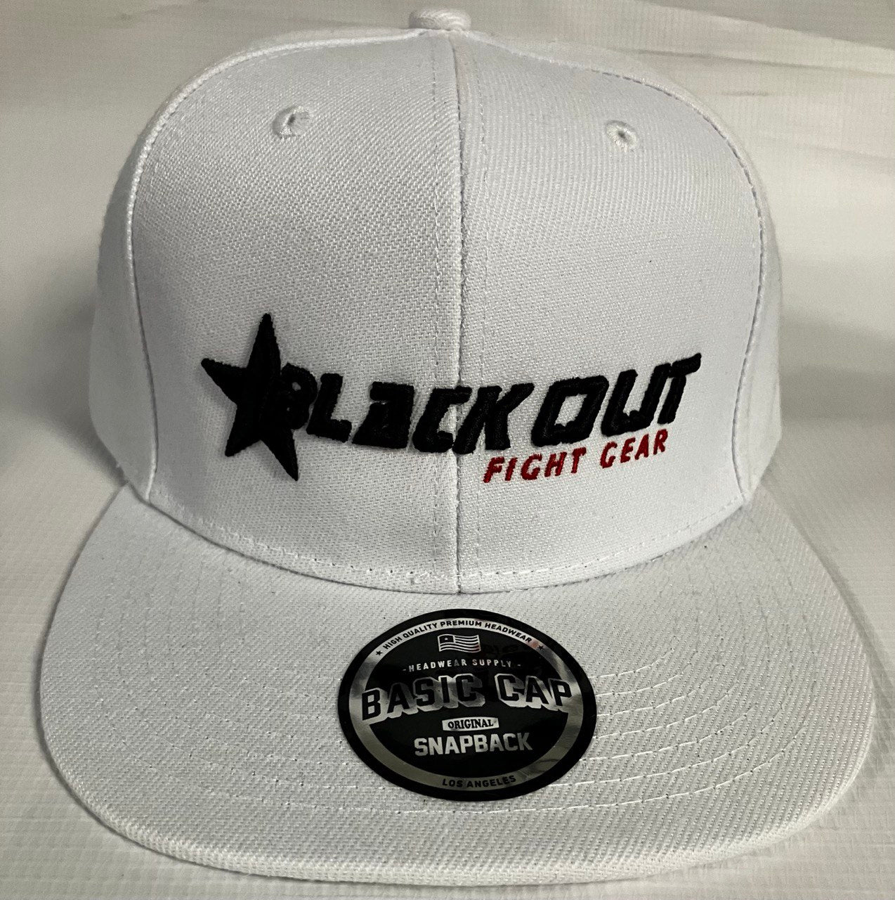 Blackout Hat White