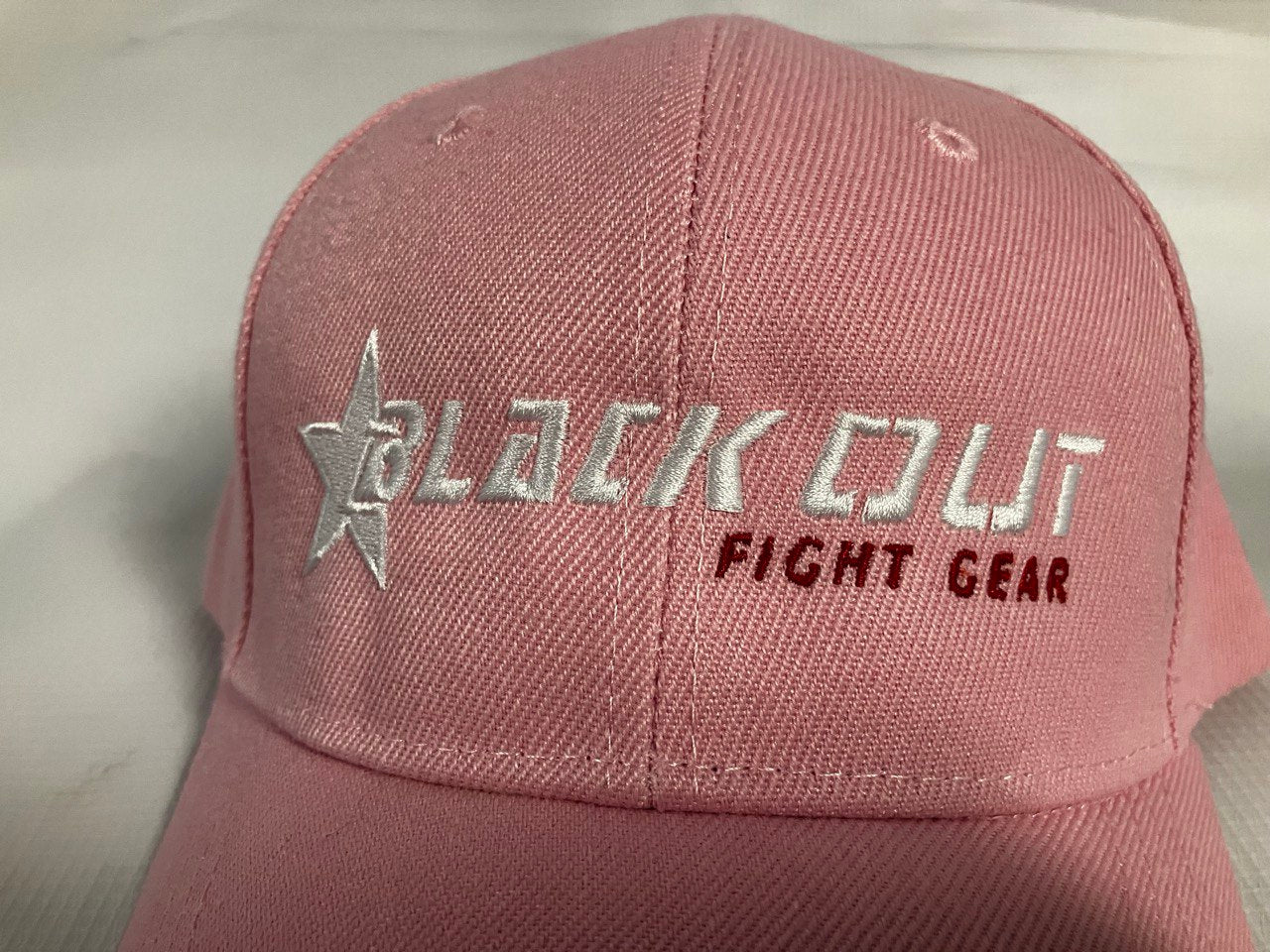 Pink Blackout Fight Gear Hat